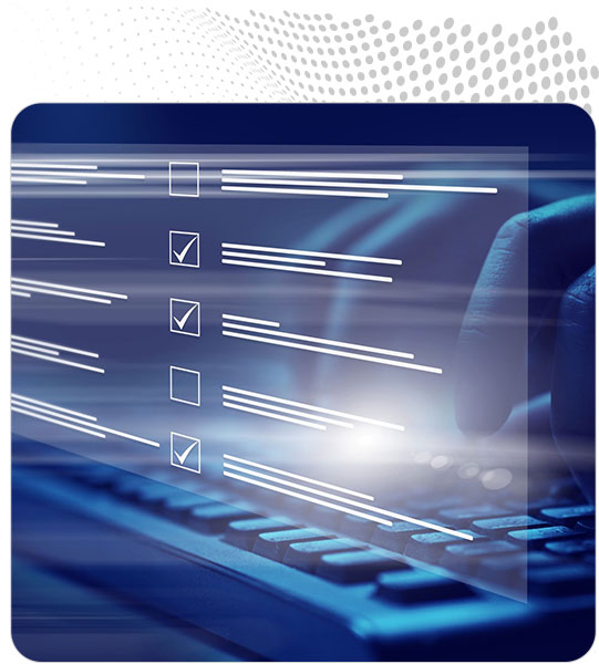 online permit application and form data entry